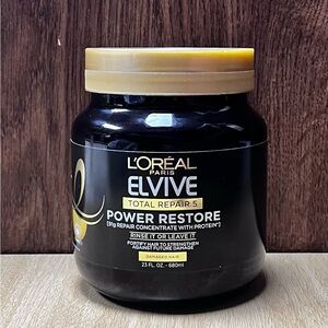 L'Oreal Elvive Total Repair Power Restore in Black and Gold